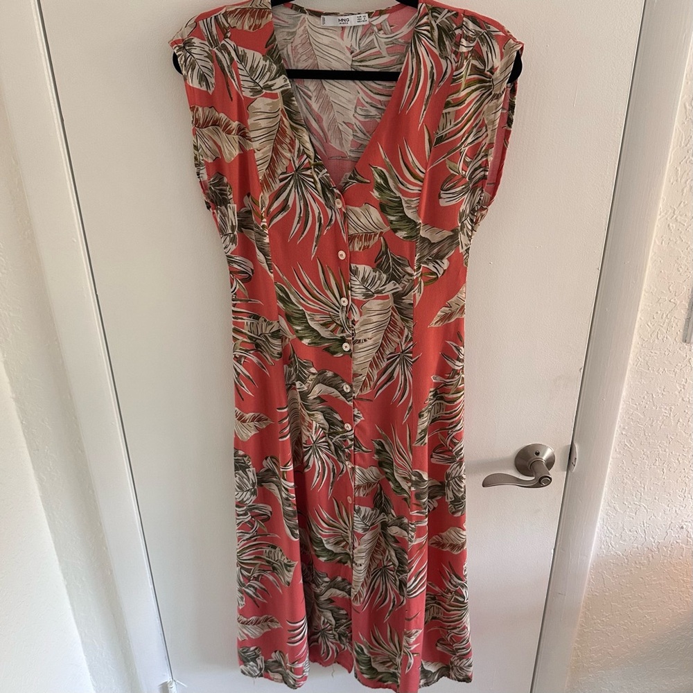 Mango Midi Shirt Dress
